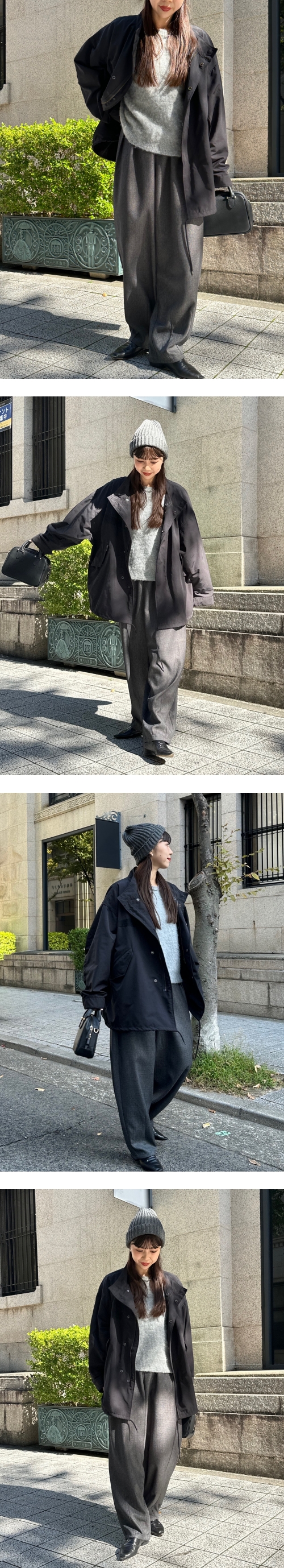 身長/164cm 【 3way M65 mods coat coordinate 】