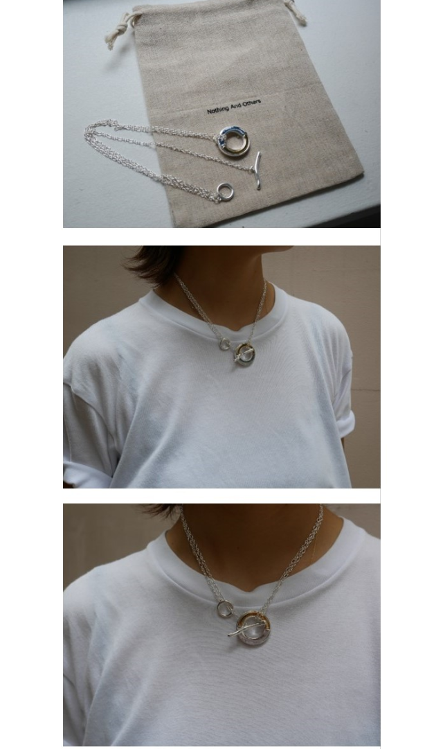NothingAndOthers/2way Ring Necklace/ゴールド NothingAndOthers/2way Ring Necklace/ゴールド
